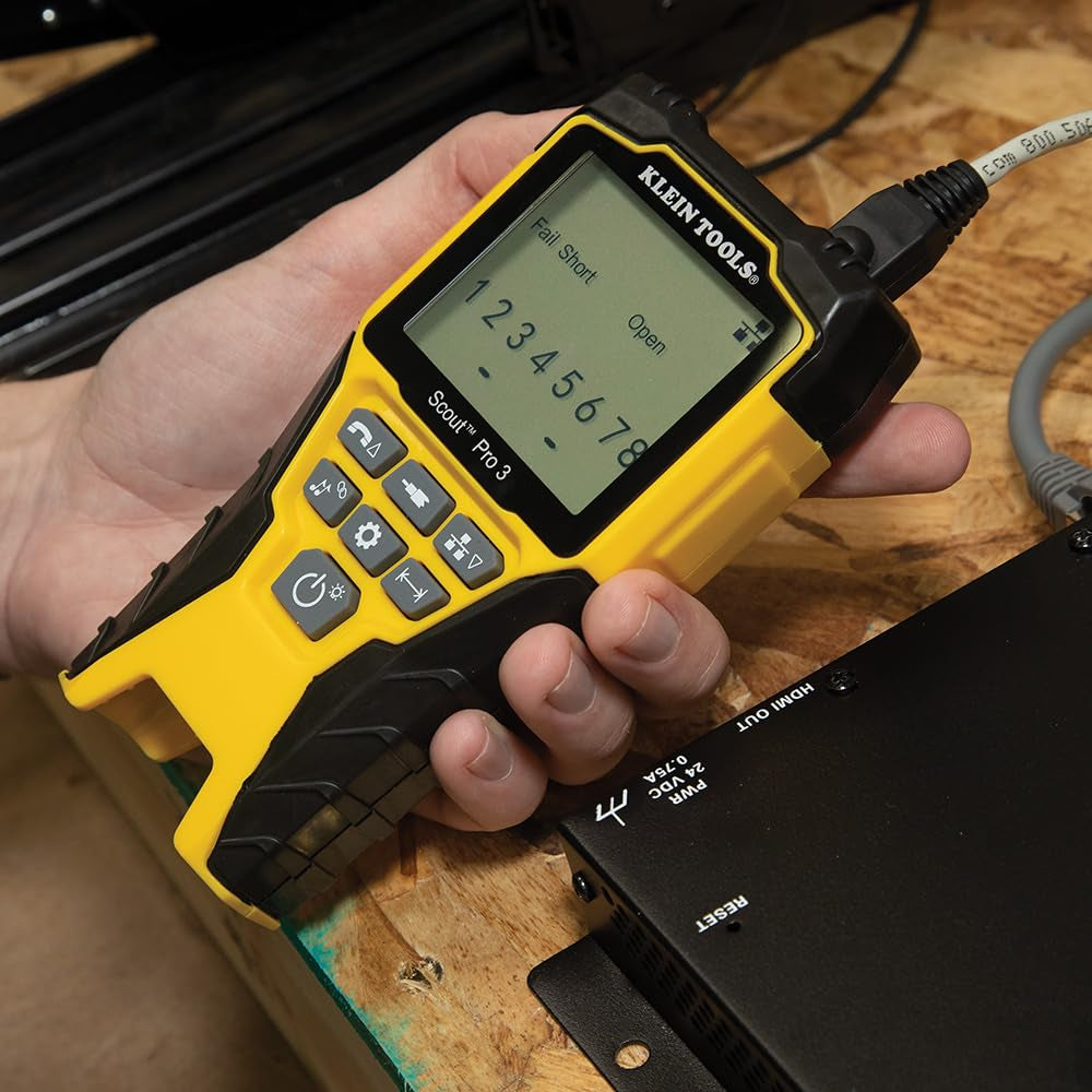 VDV501-851 Professional Cable Tester Kit with Scout Pro 3 for Ethernet, Coaxial, and Telephone Cables, Includes 5 Locator Remotes