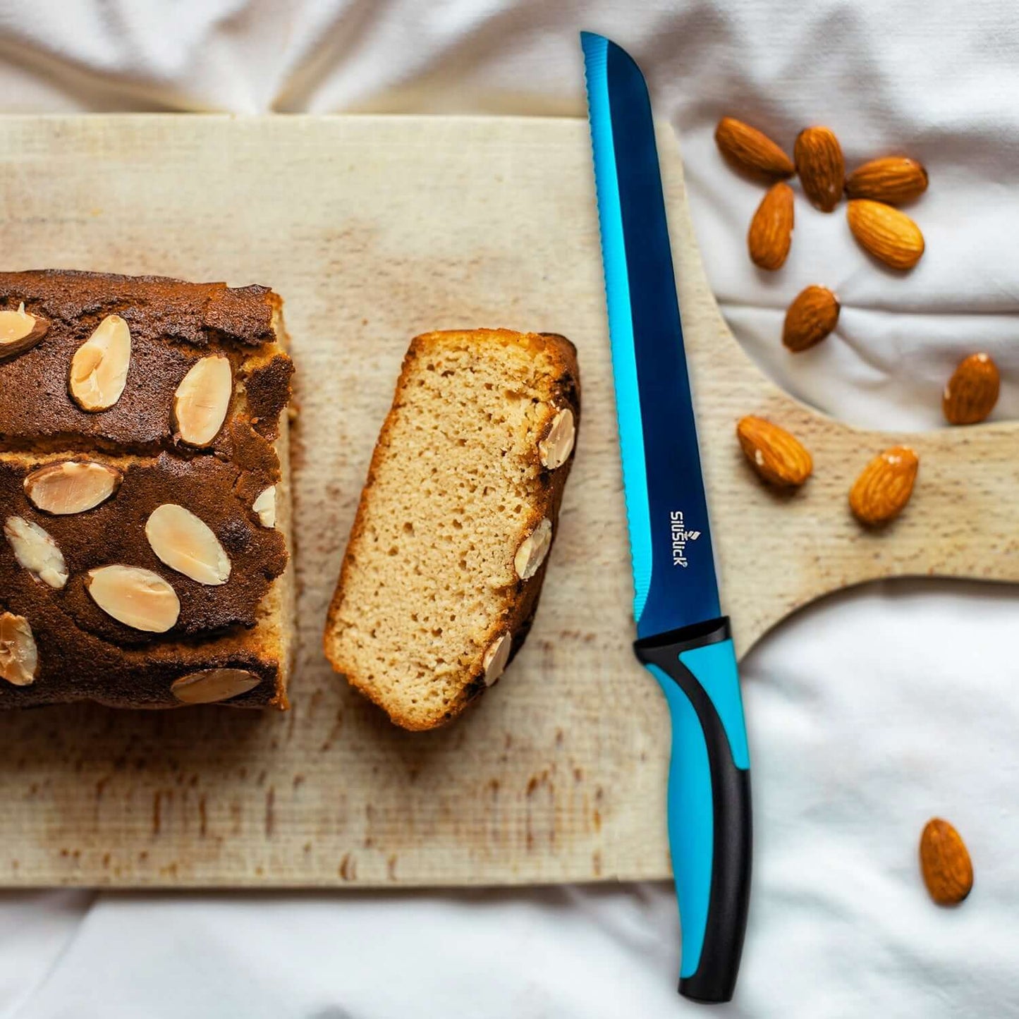 Kitchen Knife Set - Titanium Coated Blades