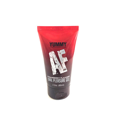 Yummy AF Strawberry Flavored Oral Pleasure Gel 2.2 oz.-0